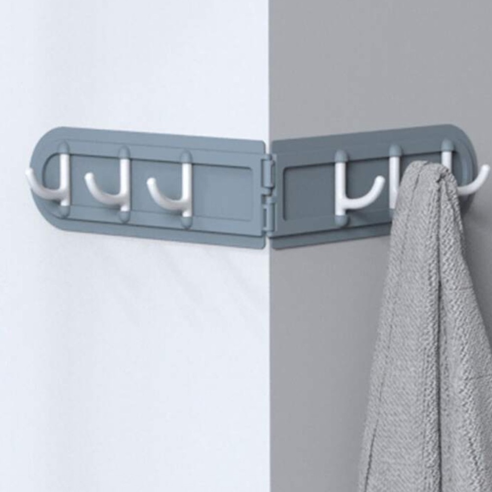 Retractable Wall Hook 1 Pc Blue